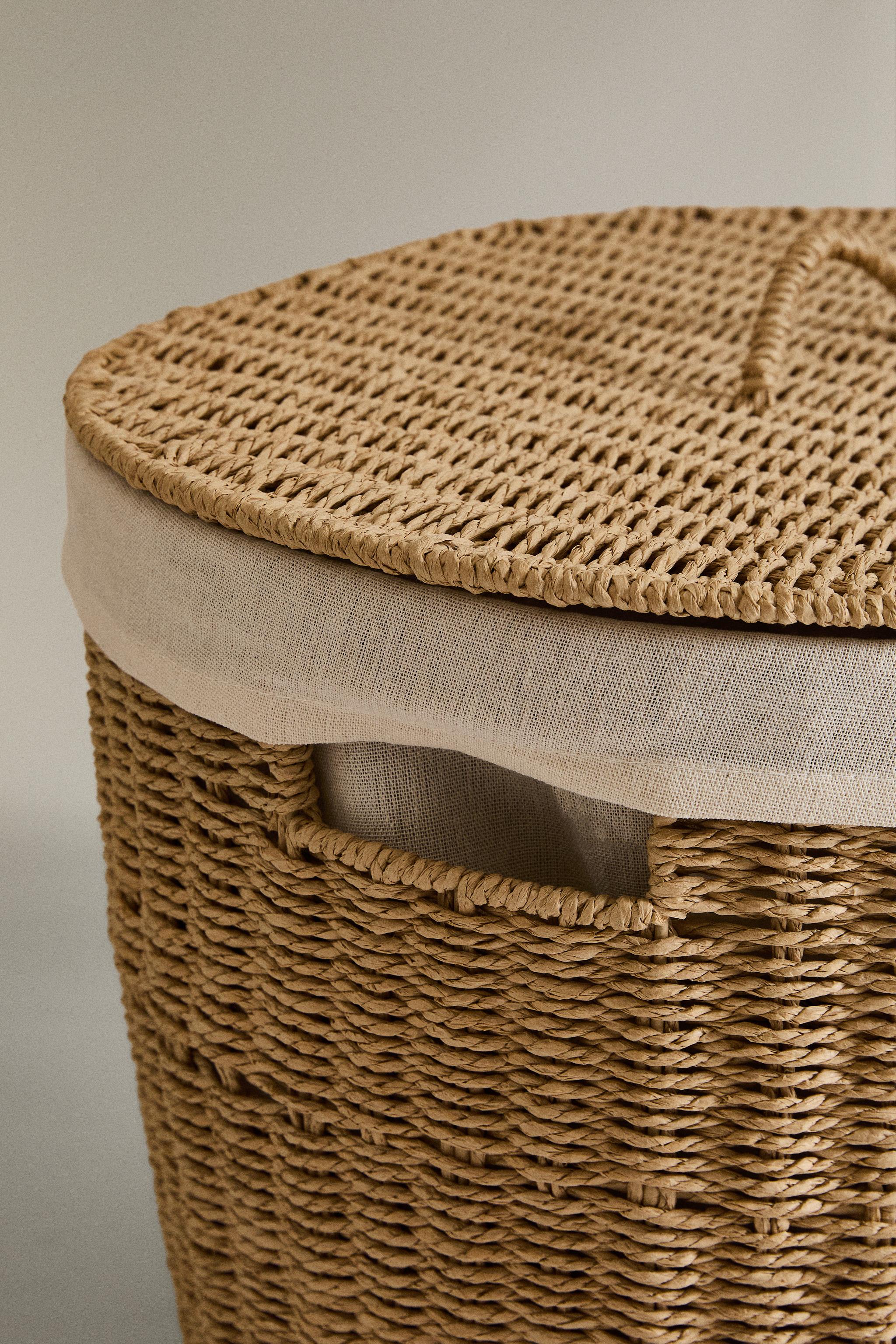 PANIER COFFRE AVEC COUVERCLE